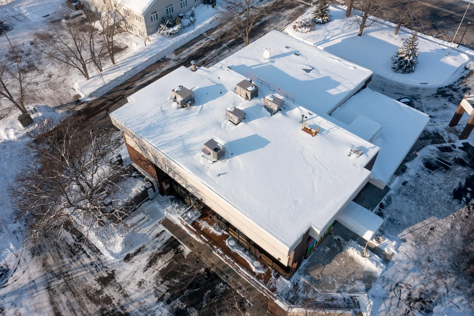 Commercial Roof Snow and Ice Damage Repair in Rio Rancho, NM