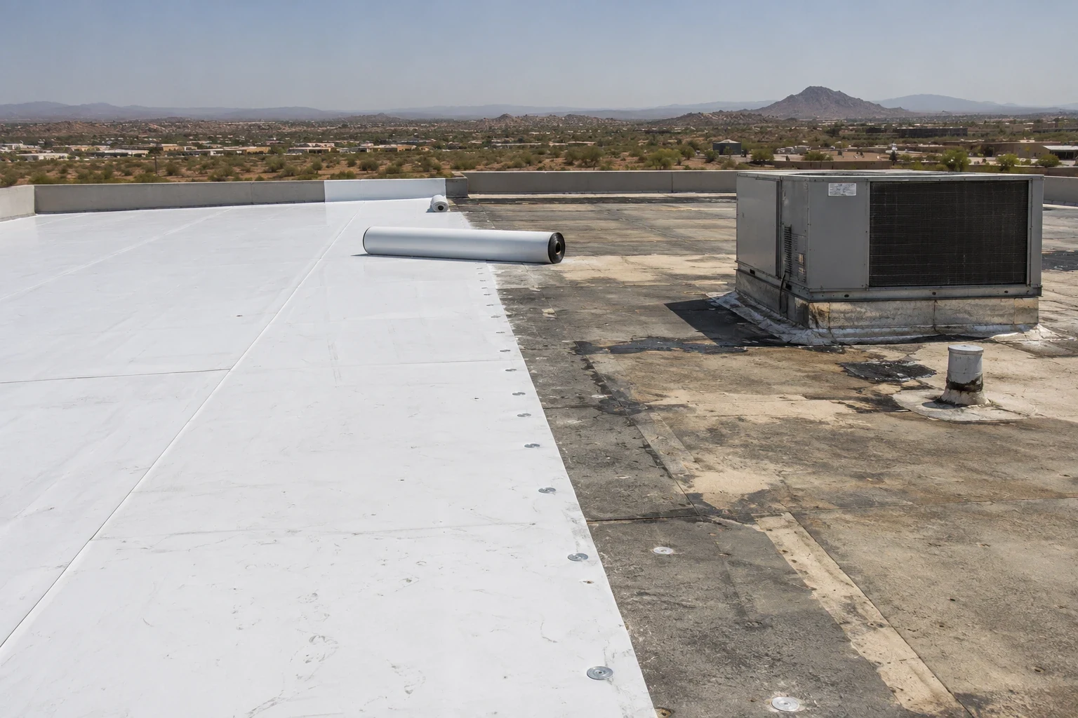 Commercial Roof Recover in Rio Rancho, NM
